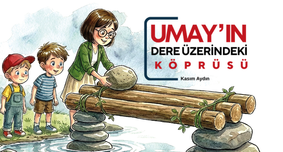Kasım Aydın’dan Yeni Çocuk Kitabı: Umay’ın Dere Üzerindeki Köprüsü | Dayanışma ve Liderlik Hikâyesi